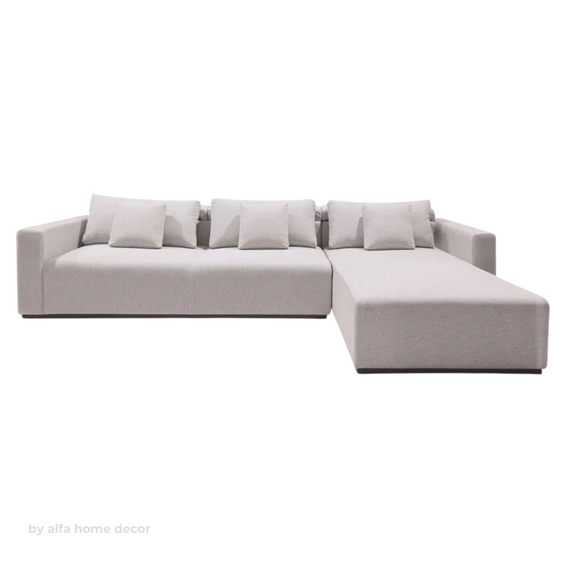 Sofa L 4 Seater By Alfa Home Decor