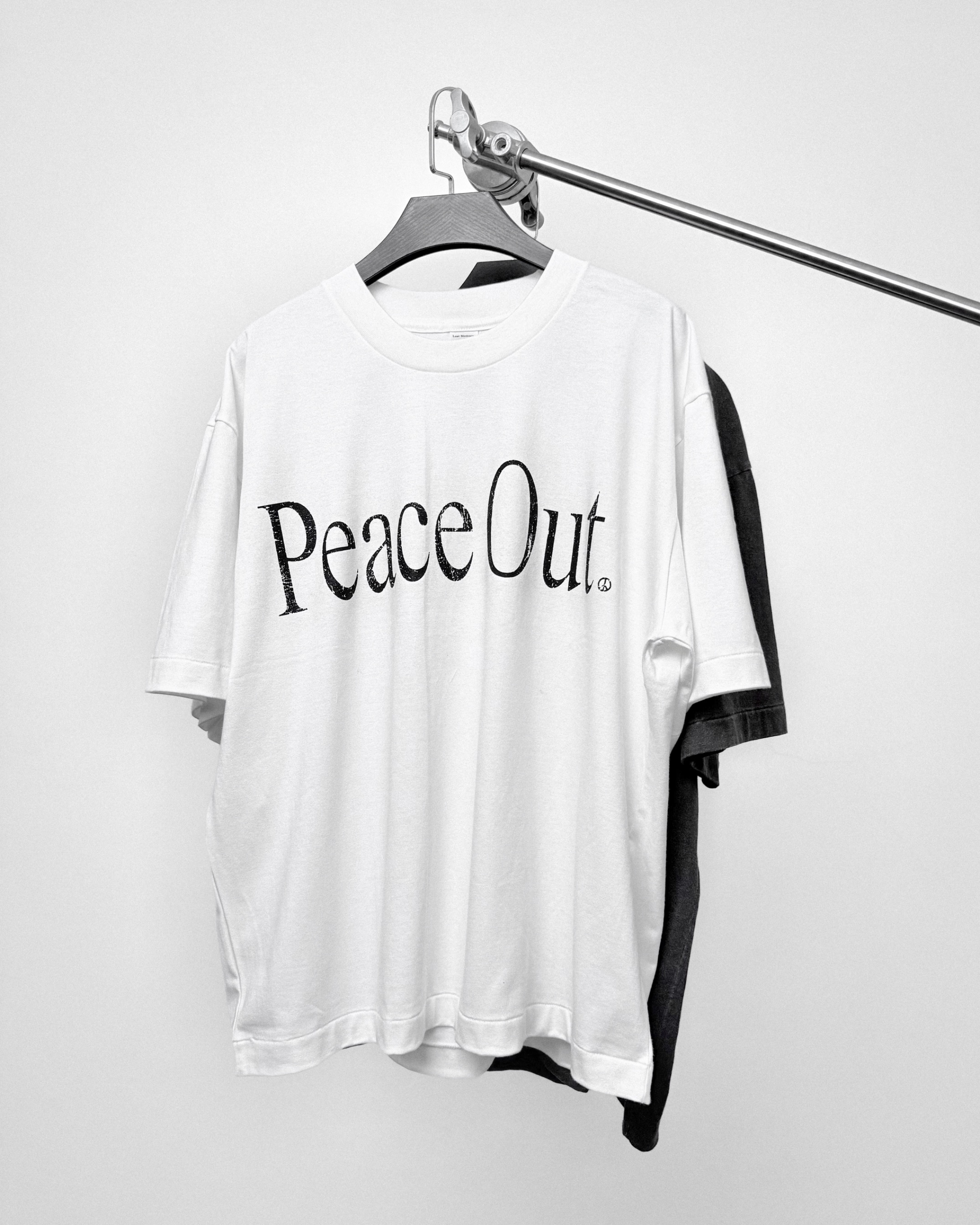 PEACE OUT T-SHIRT OFF WHITE