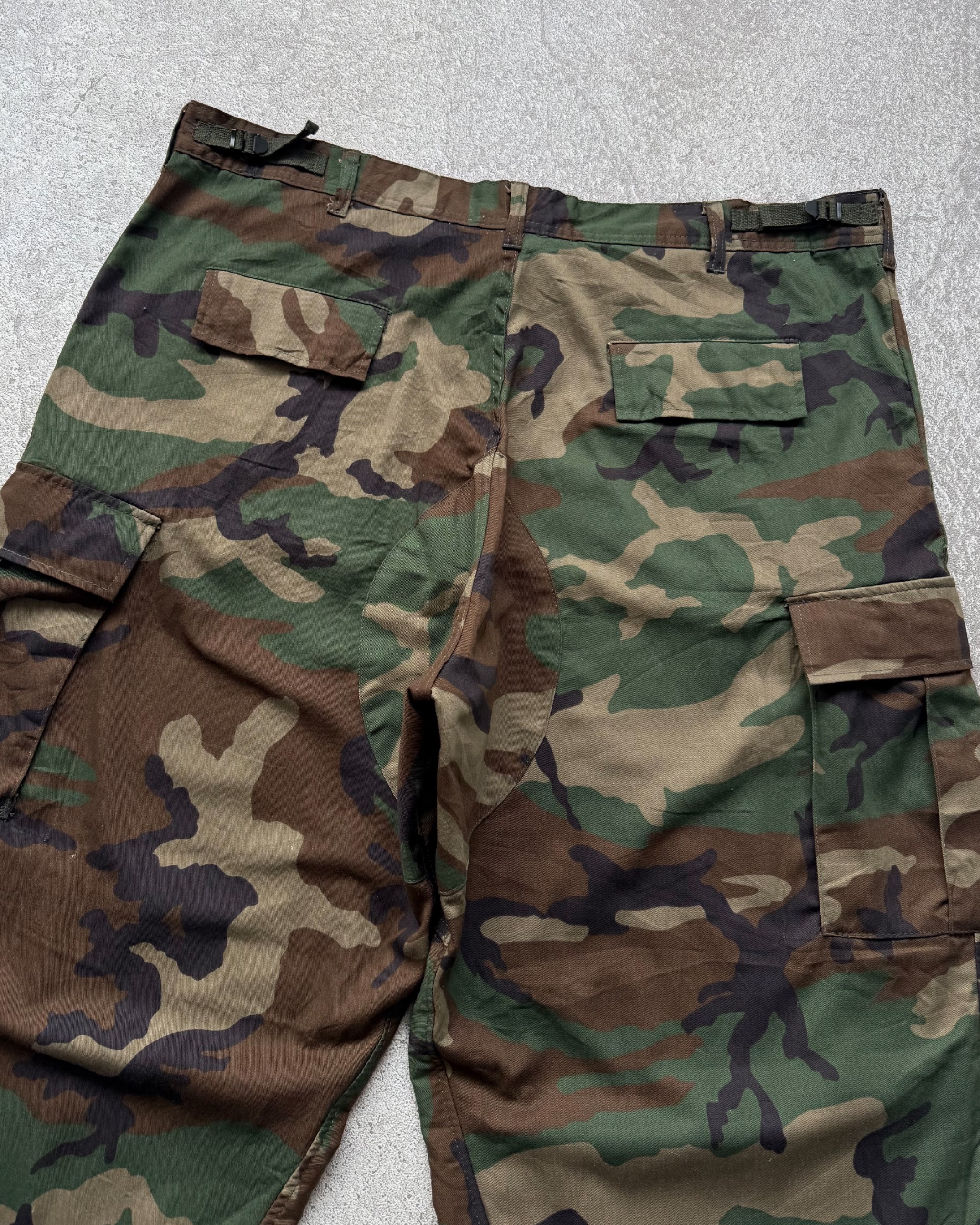 Reworked 2000s US Army Camo Shorts