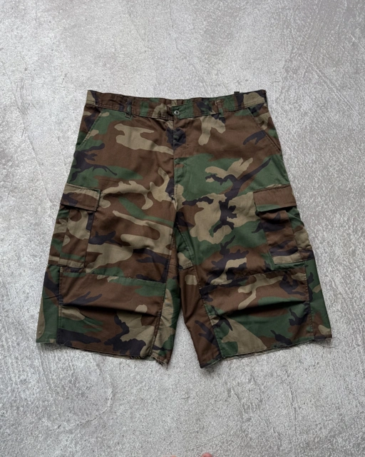 Reworked 2000s US Army Camo Shorts
