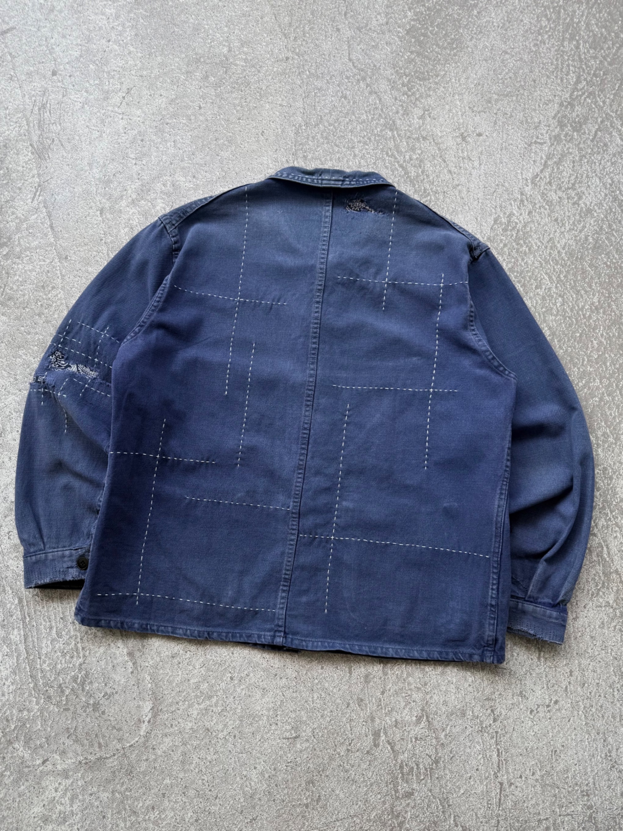 NO.032 REWORKED 1950-1960'S FRENCH WORK JACKET