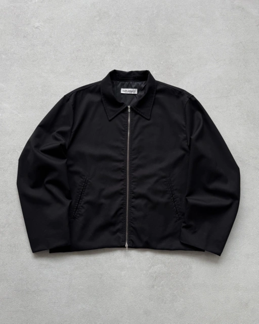 Image of Our Legacy Mini Jacket Black Worsted Wool