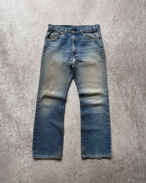 Vintage 1980s Levi's 517 Mudwash Blue Jeans