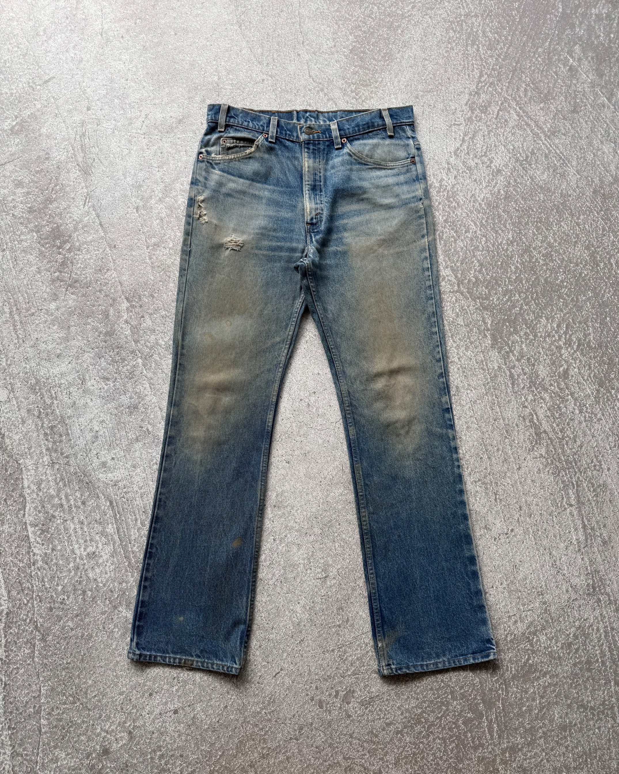 Vintage 1980s Levi's 517 Mudwash Jeans