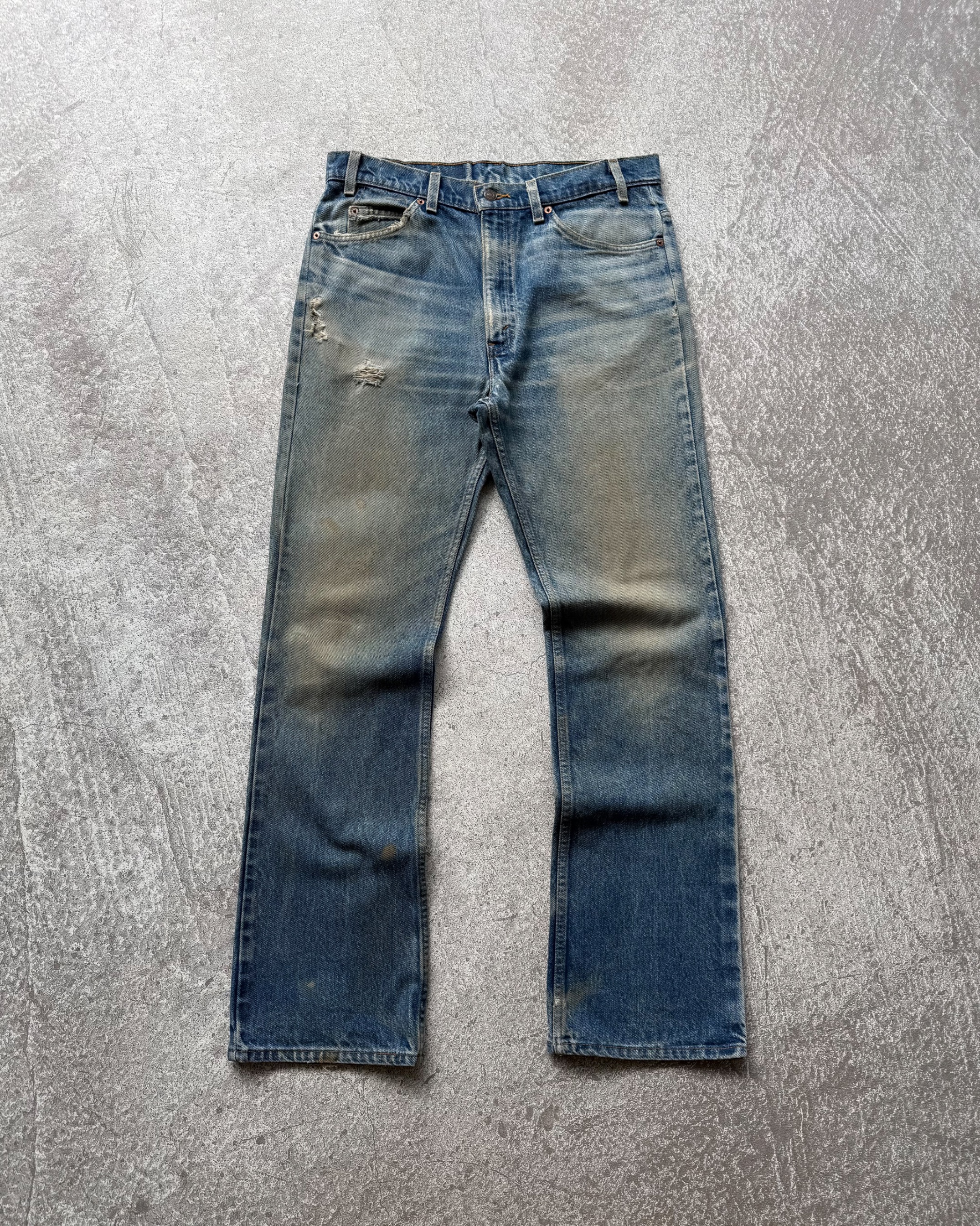 Vintage 1980s Levi's 517 Mudwash Jeans