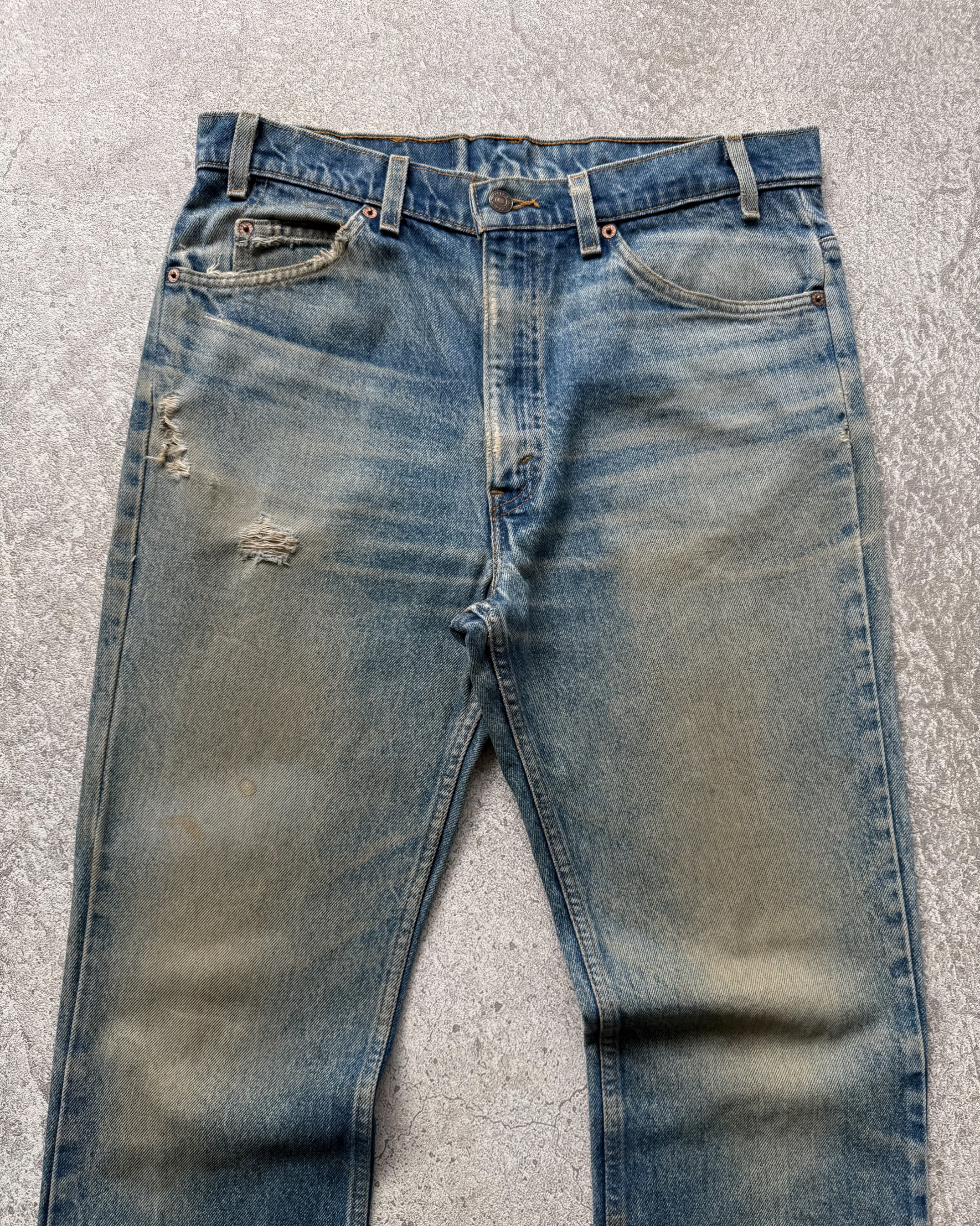 Vintage 1980s Levi's 517 Mudwash Jeans