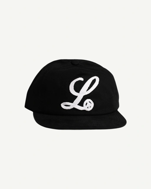 Image of Letterman Logo Snapback Black 