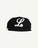 Signature Logo Snapback Black