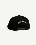 Signature Logo Snapback Black