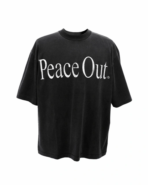 Image of PEACE OUT Faded T-Shirt
