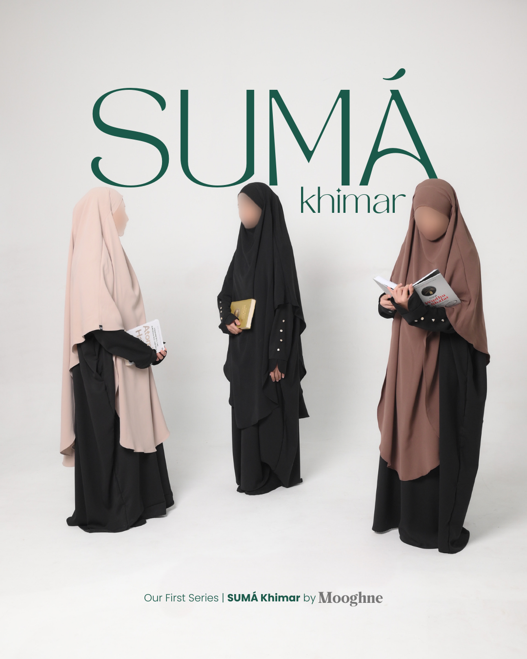 SUMÁ French Khimar Long Anti UV - Desert Sand