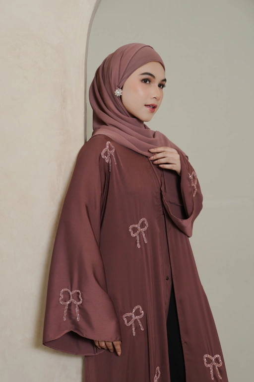 Image of Lulwa Abaya set Pashmina