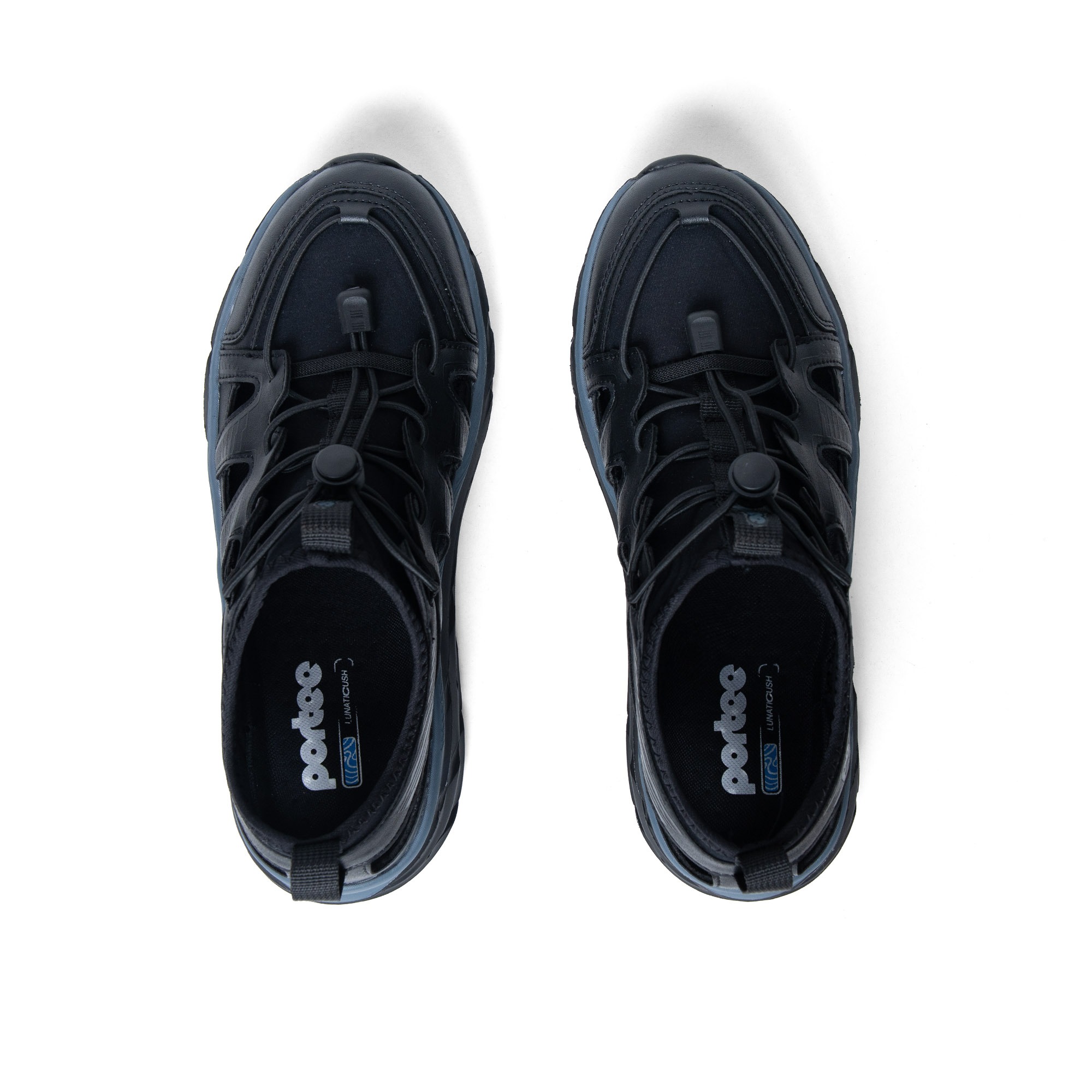 Kavana Sepatu Sandal Men Full Black