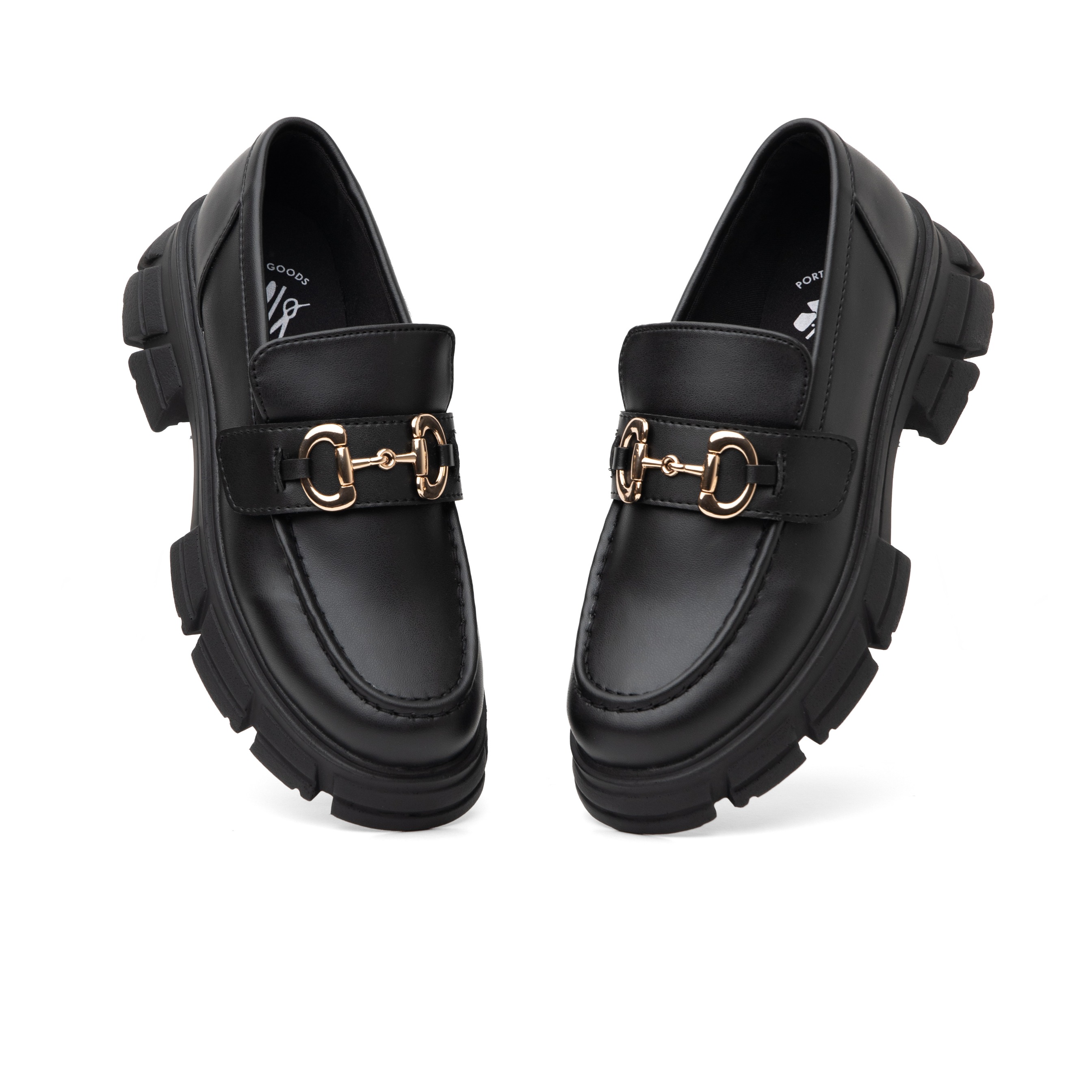 Monolith Adjustable Loafers Women Black
