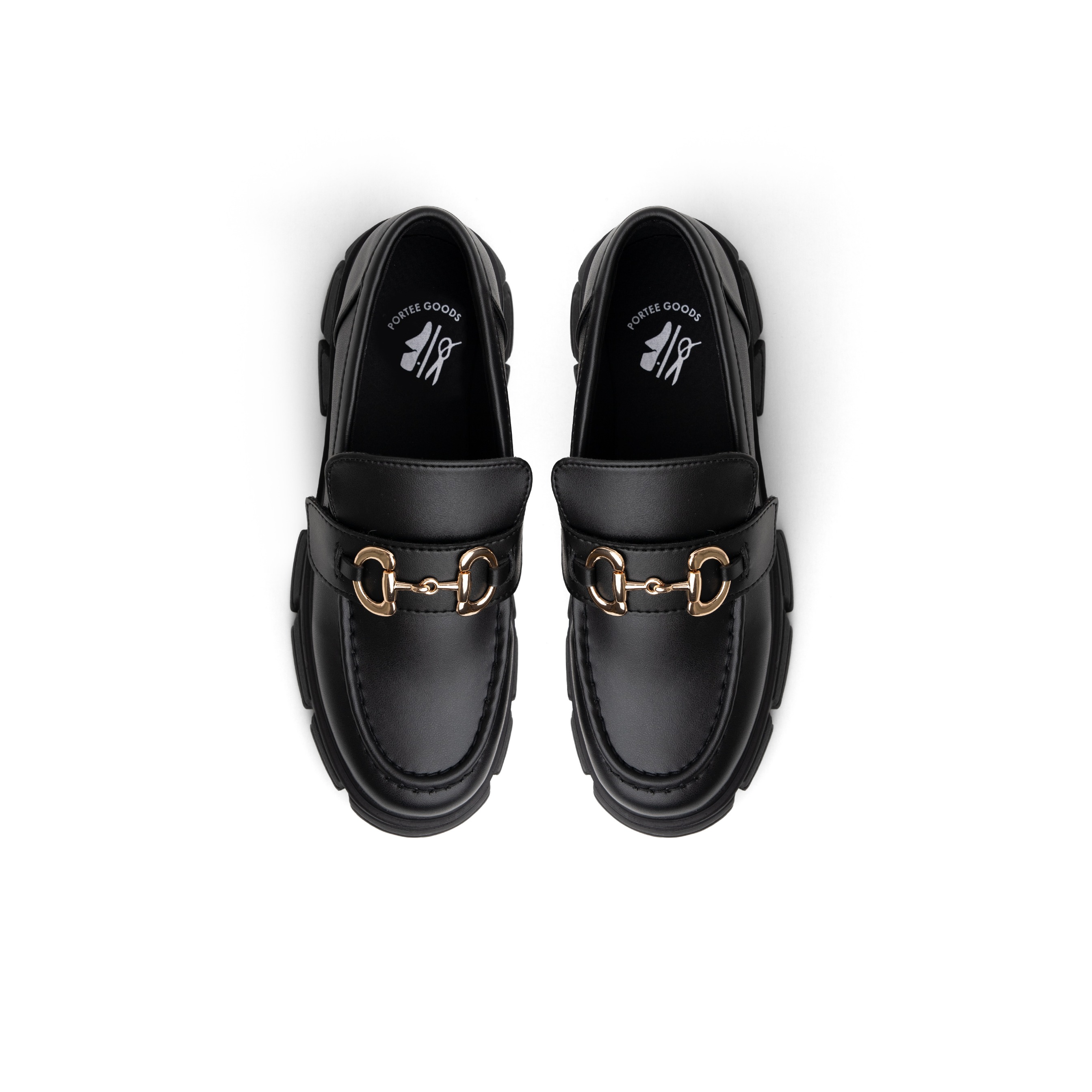 Monolith Adjustable Loafers Women Black