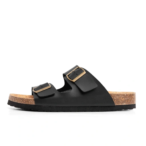 Image of Tokyo Cork Sandal Black