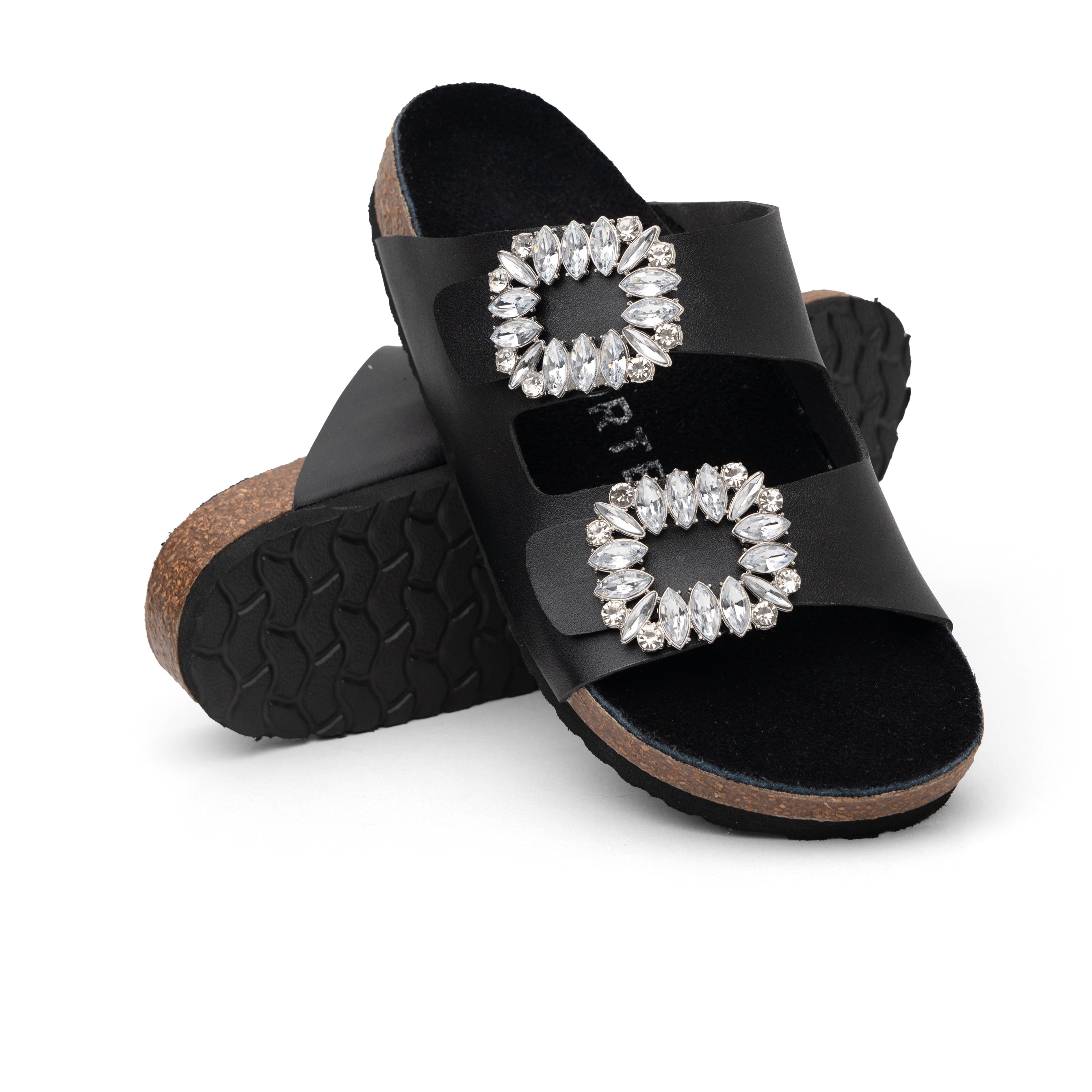 Tokyo Tiara Black Sandal