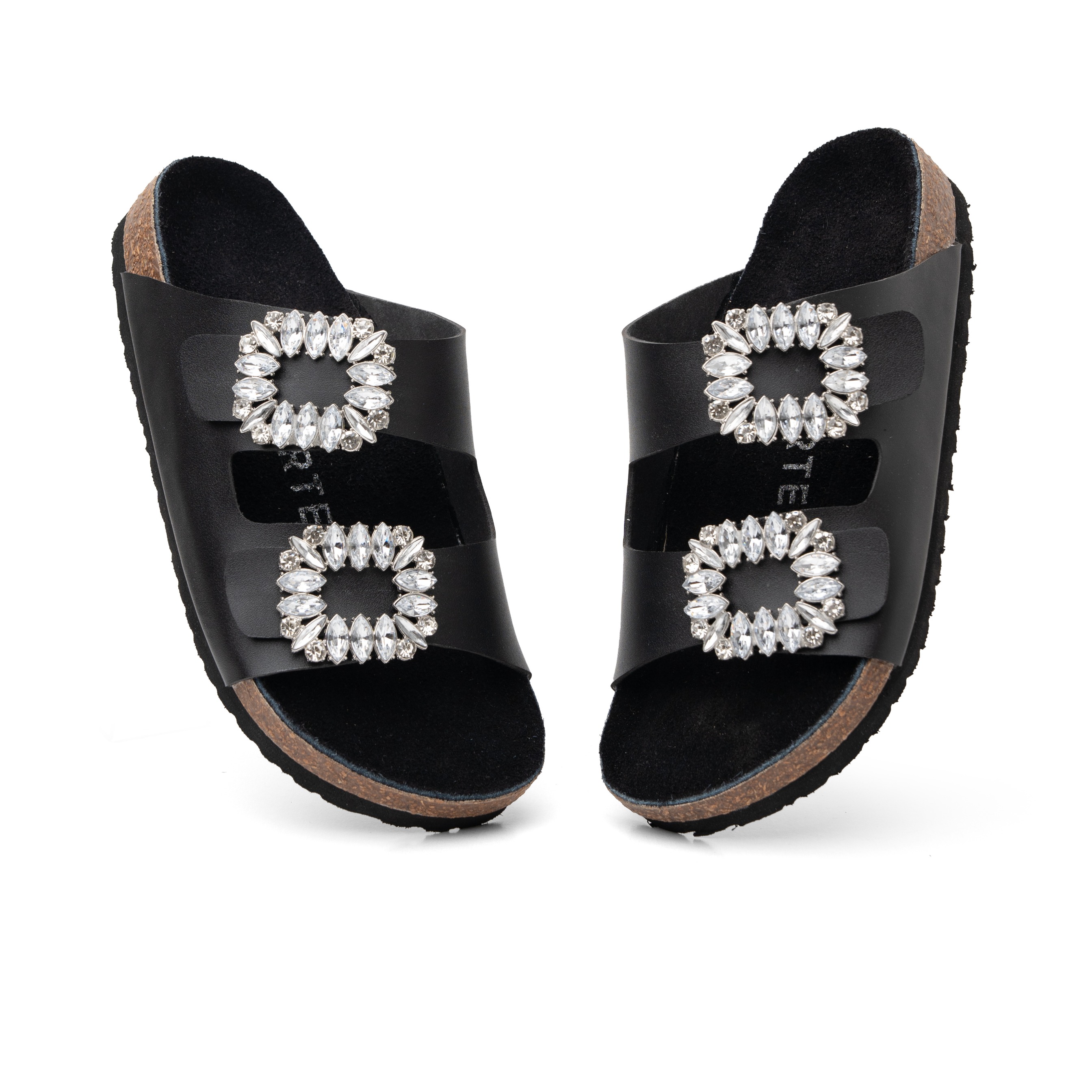 Tokyo Tiara Black Sandal
