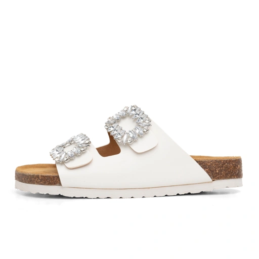 Image of Tokyo Tiara White Sandal