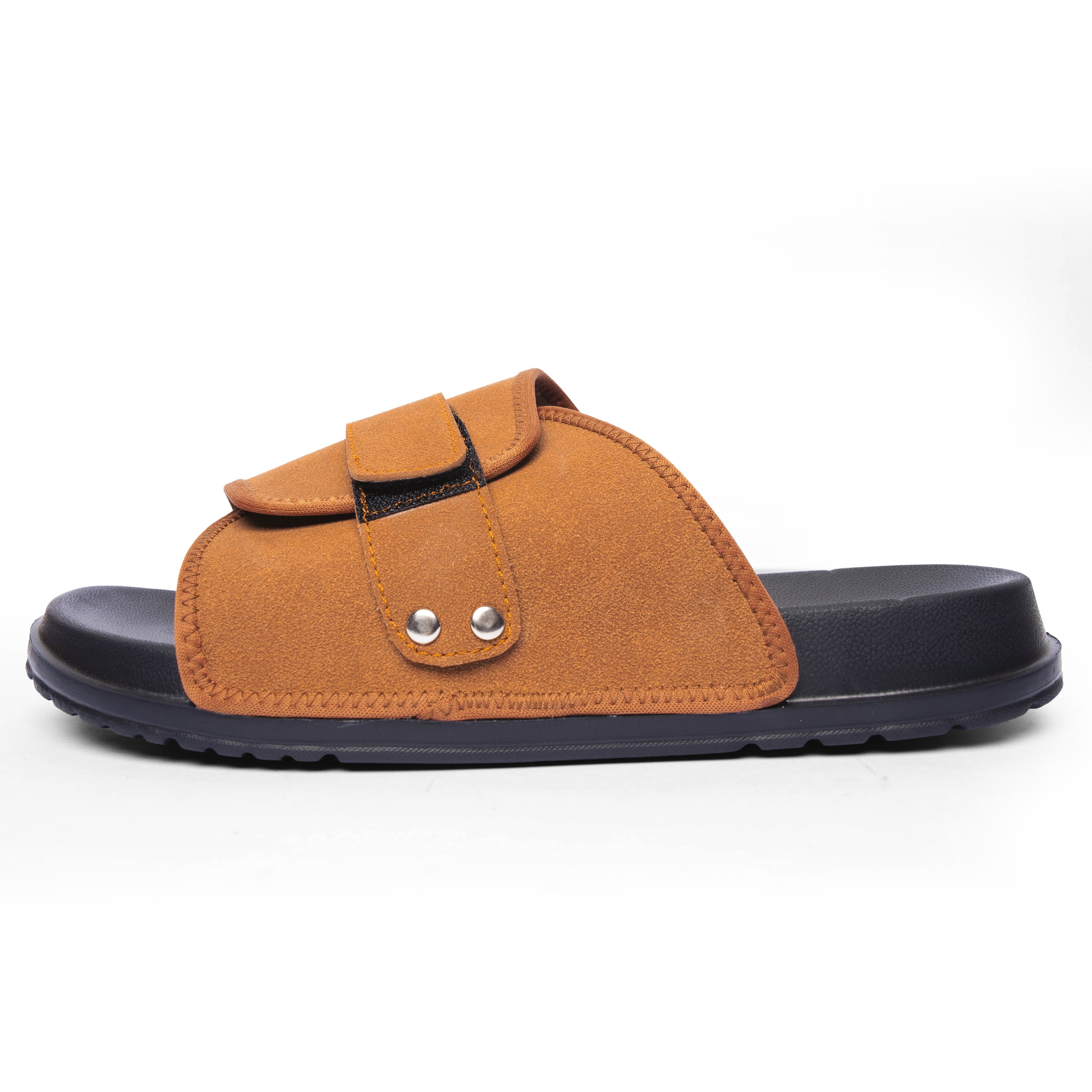 Oslo Slide Sandals Camel