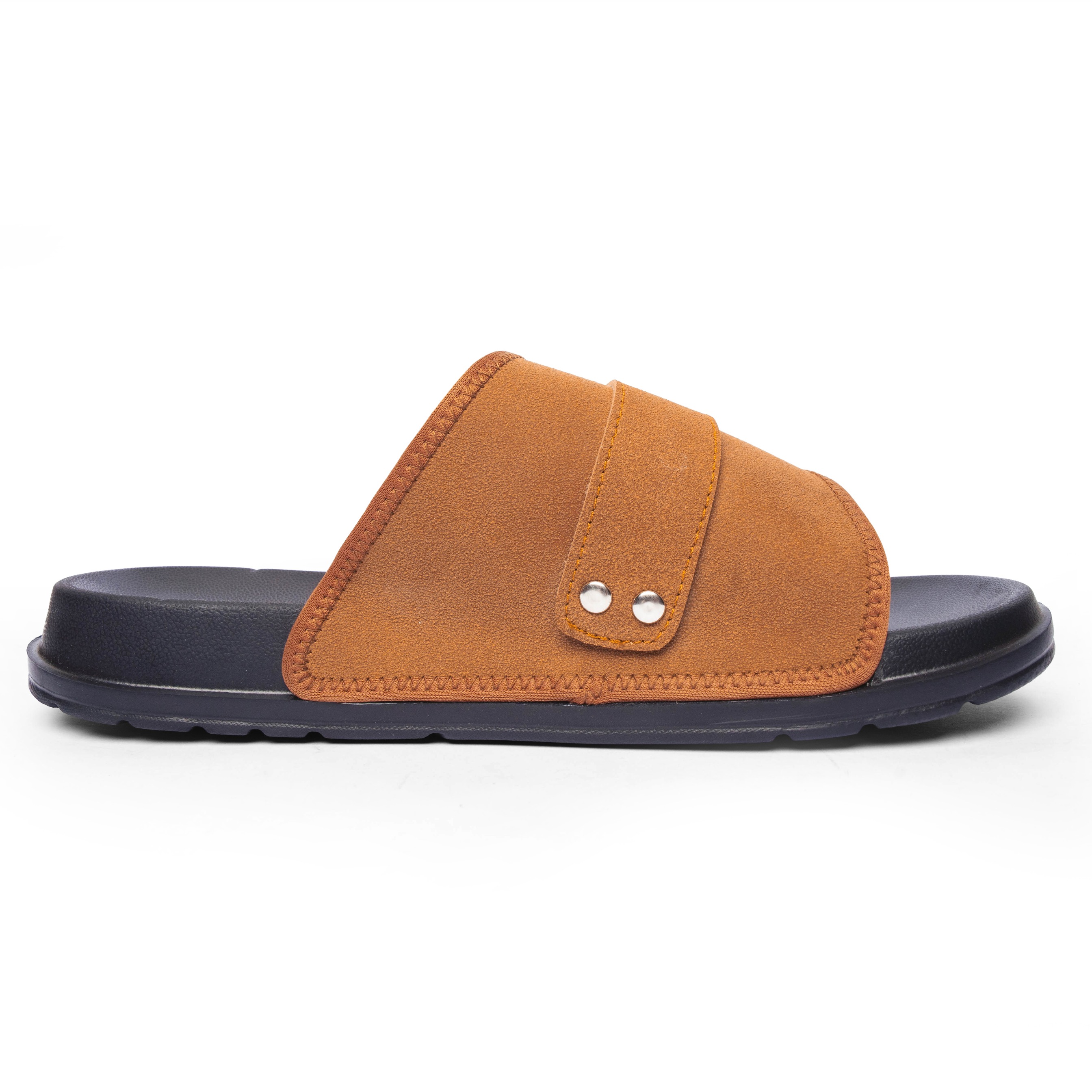 Oslo Slide Sandals Camel