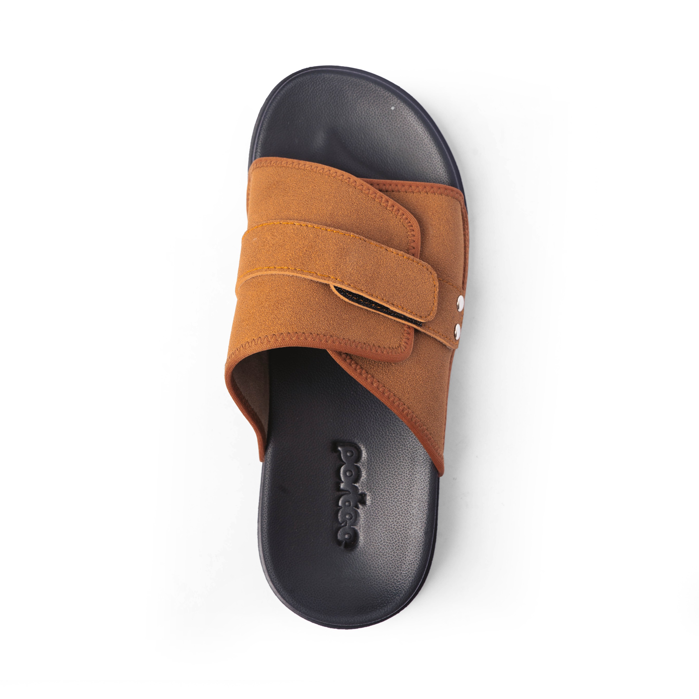 Oslo Slide Sandals Camel