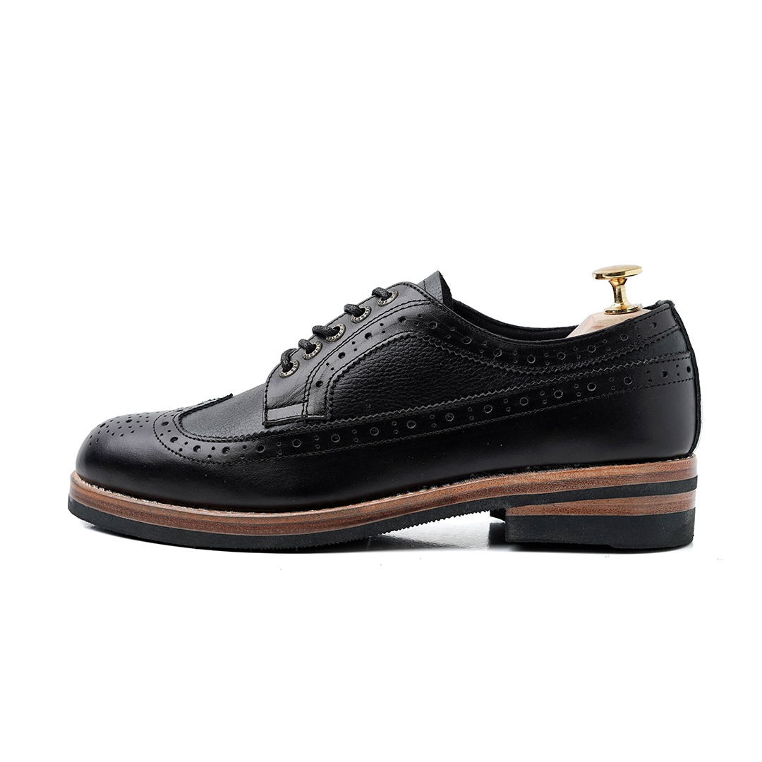 Derby Longwing Black & Scotch Black