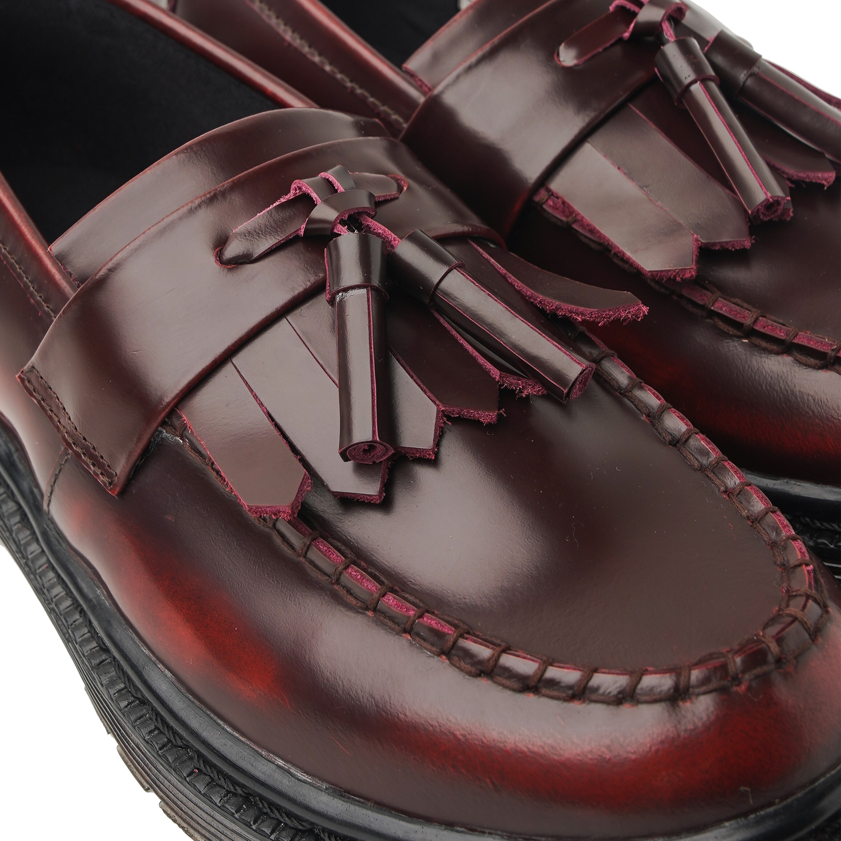 Original Loafers Moc Tasseled Oxblood