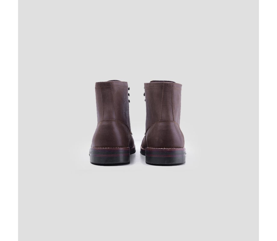 Customized Boots Captoe Brogues Espresso CH