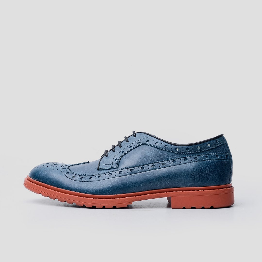 Derby Longwing Navy Red-Brick Decade Special Edition