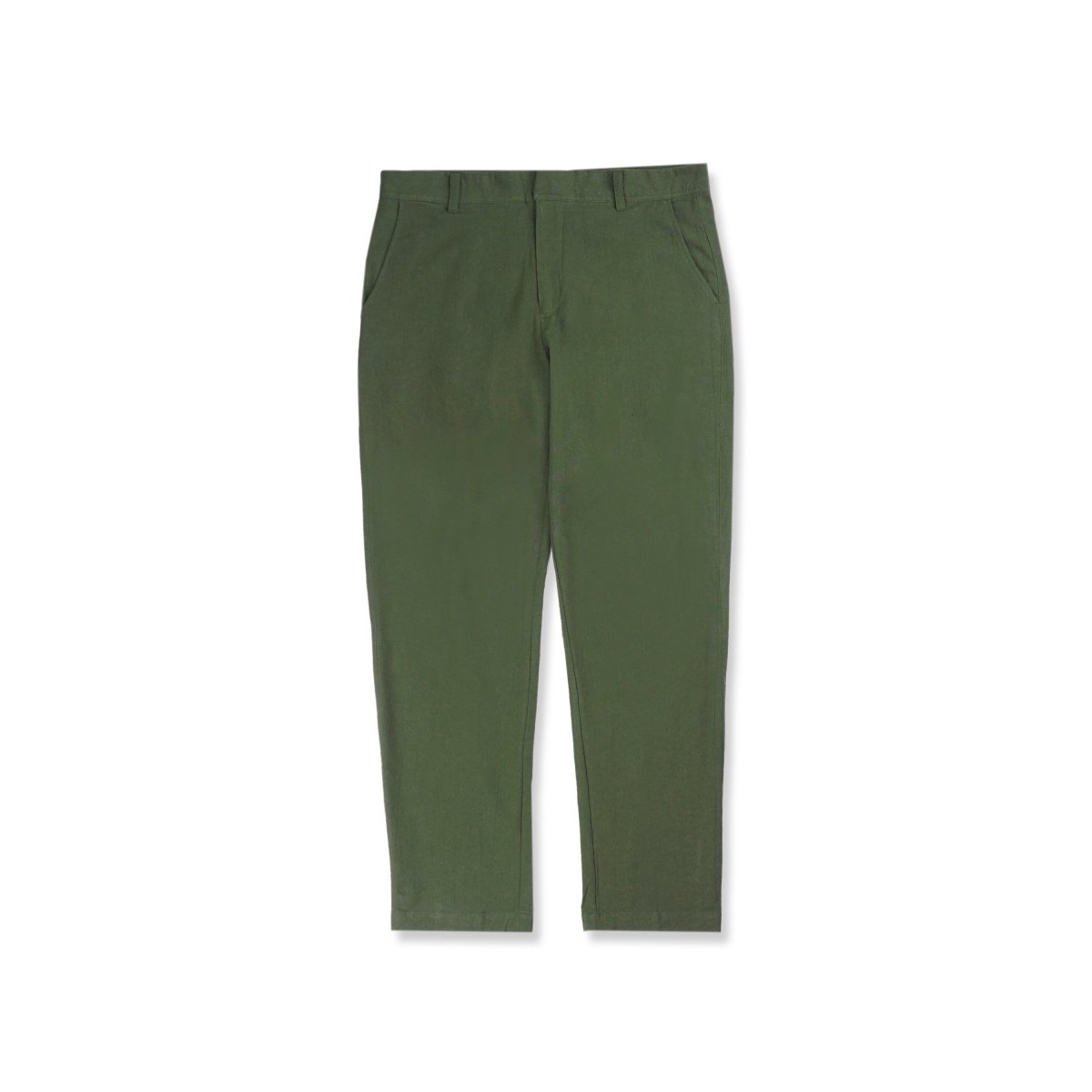 Linen Relax Pants Olive