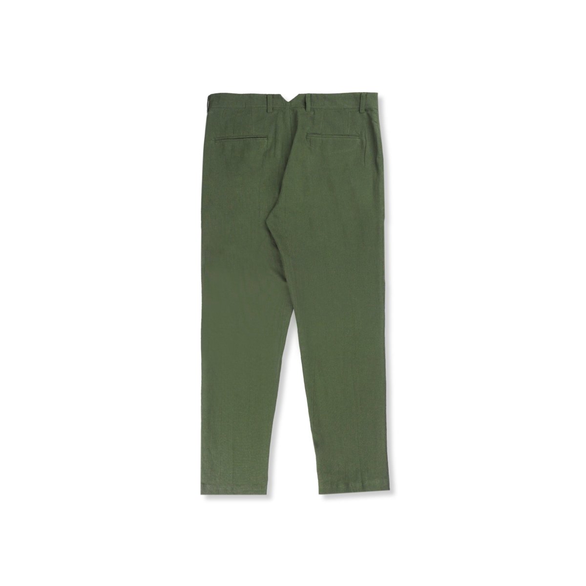 Linen Relax Pants Olive