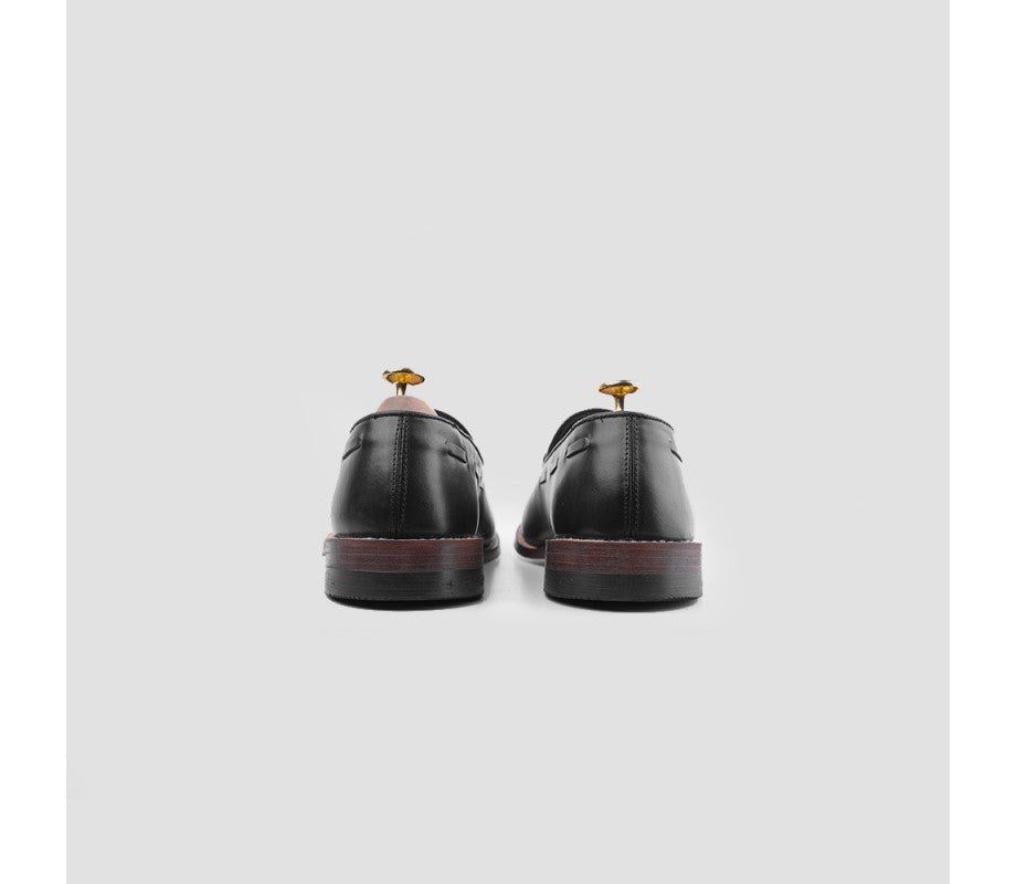Customized Loafers Slipper Black
