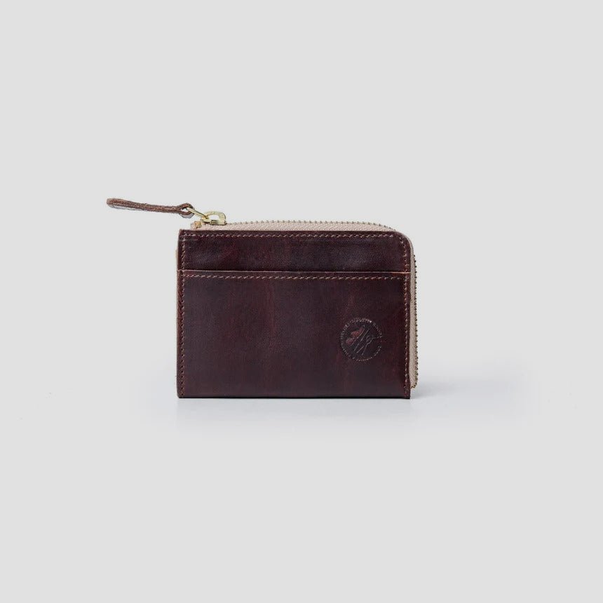 Zipper Wallet Brown