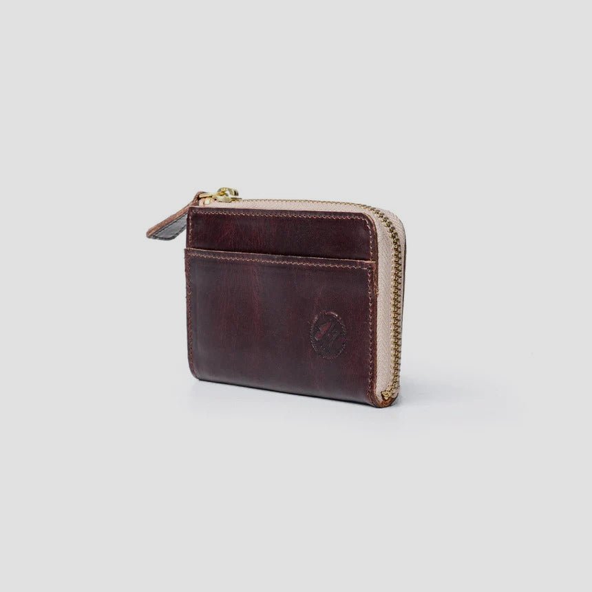 Zipper Wallet Brown