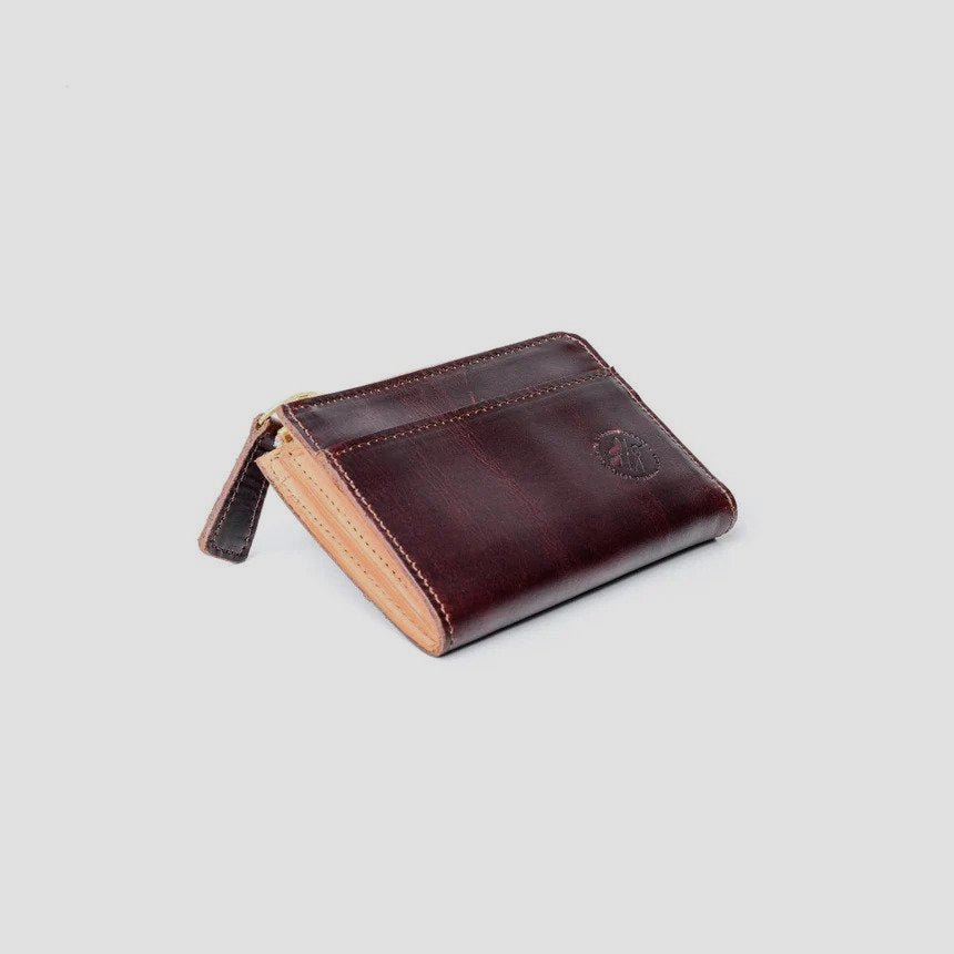 Zipper Wallet Brown