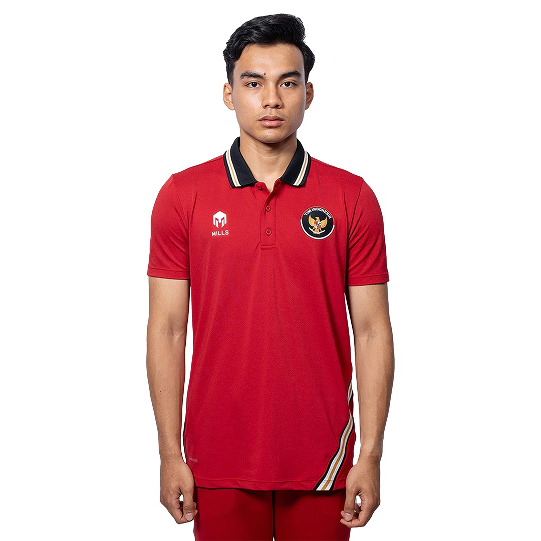 Mills Tim Indonesia Polo - 3 Warna