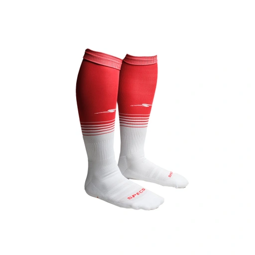 Image of Specs Garuda Attack 2025 Sock - White/Red Blood