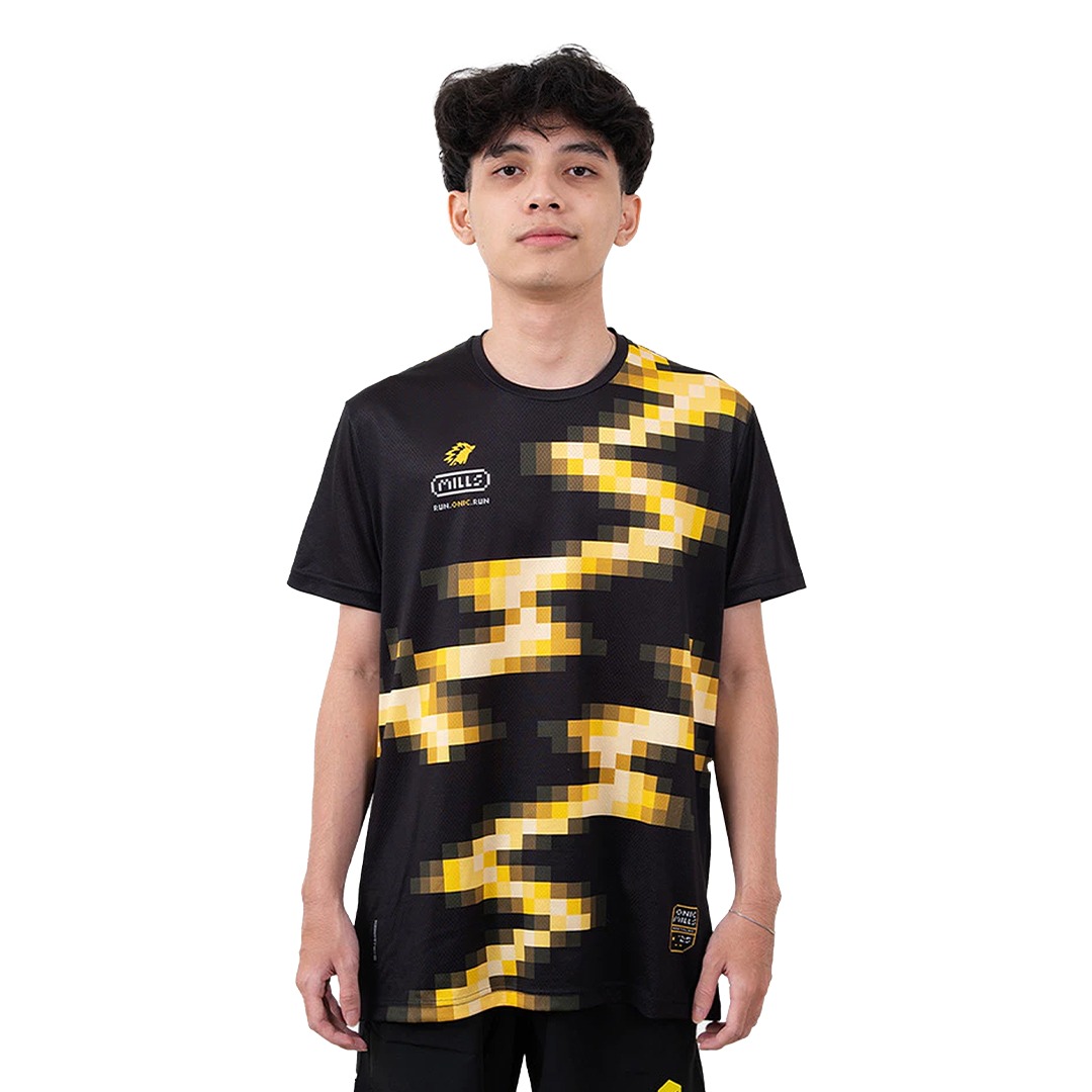 Mills Onic Nostalnic Running Tshirt - 2 Warna
