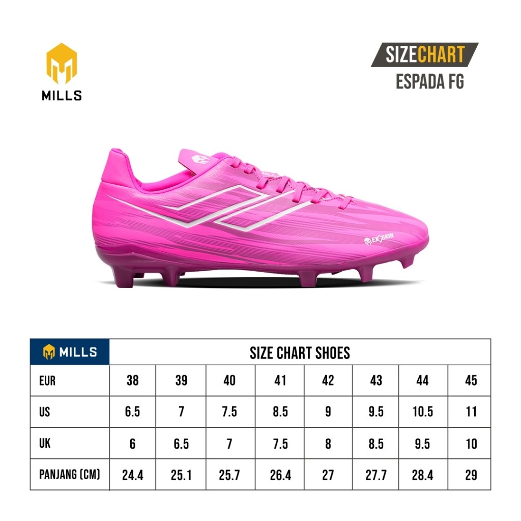 Mills Espada FG - 8 Warna