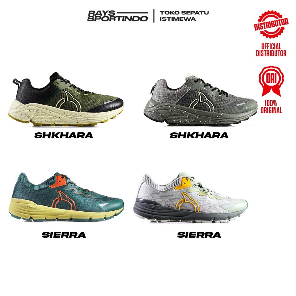 Ortuseight Shkhara & Ortuseight Sierra - 2 Warna