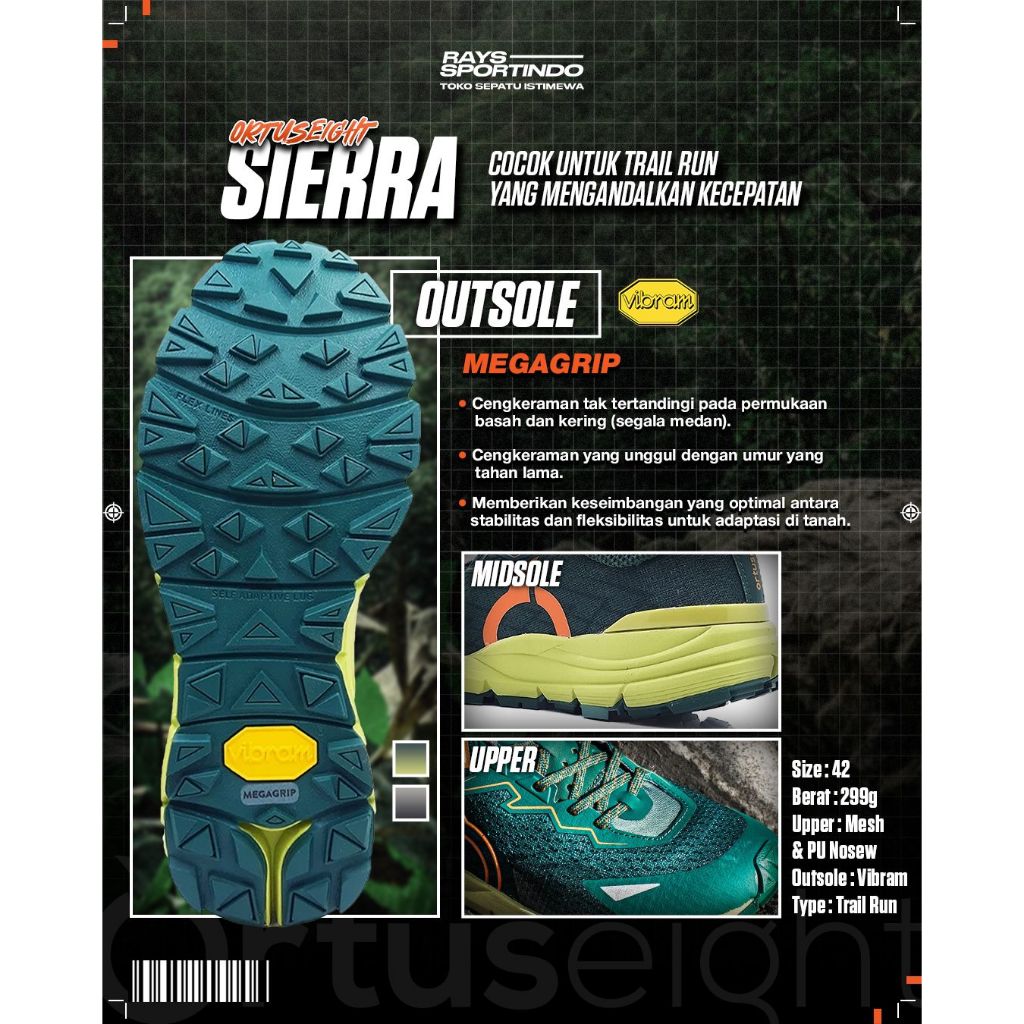 Ortuseight Shkhara & Ortuseight Sierra - 2 Warna