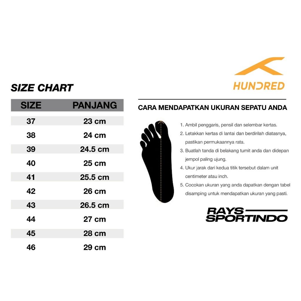 Hundred Glidepace - 3 Warna