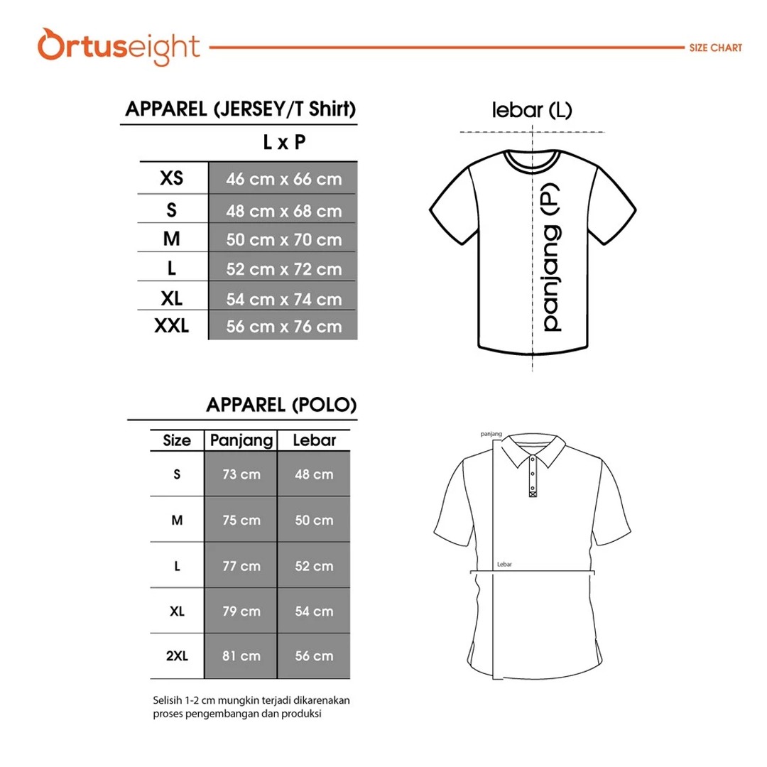 Ortuseight Tigris Jersey - 2 Warna