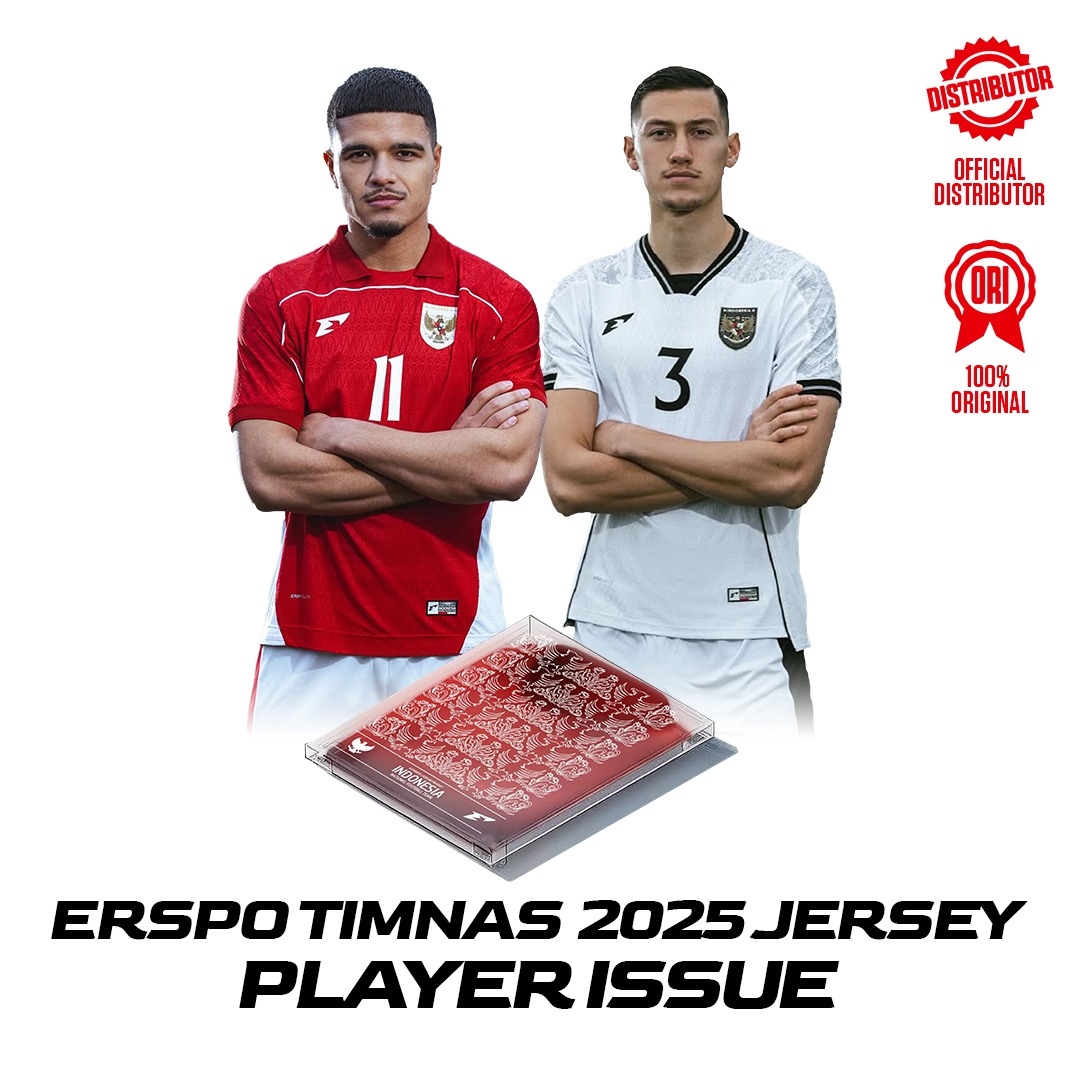 Jersey Erspo Timnas Player Issue 2025 Short Sleeve - Home & Away