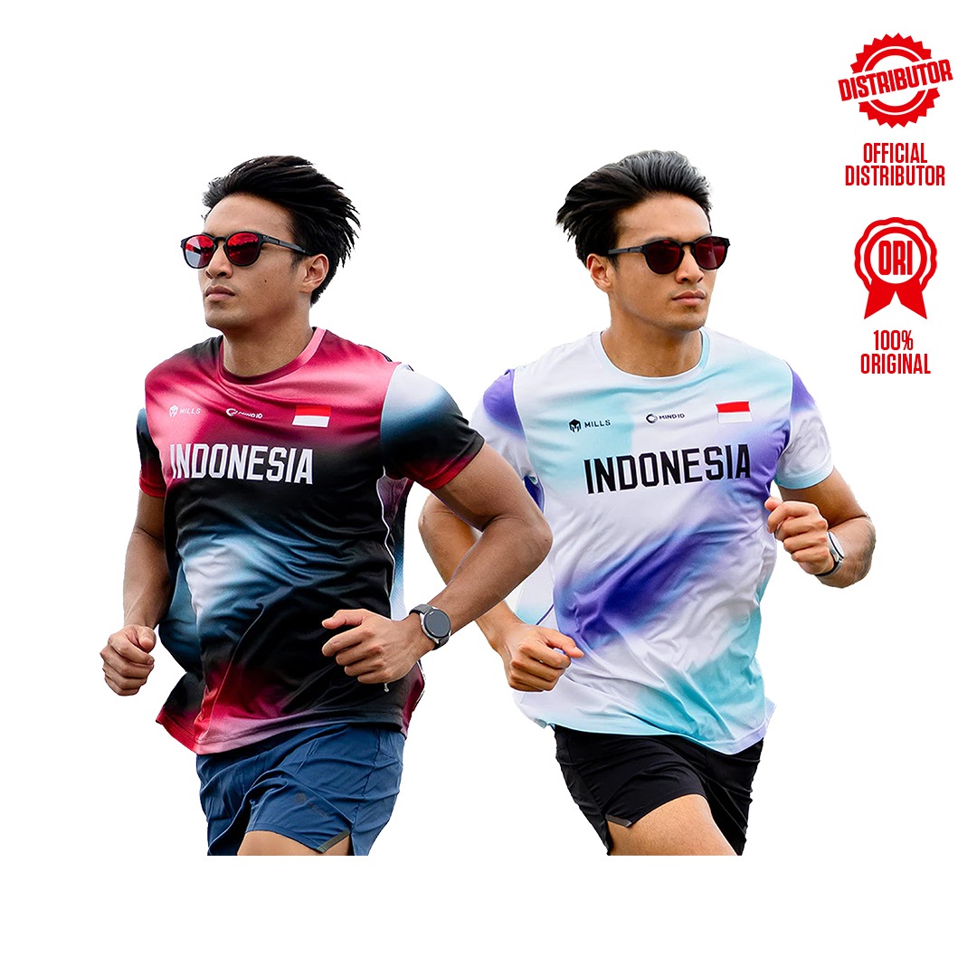 Mills PASI Daily Trainer Running Tshirt - 2 Warna