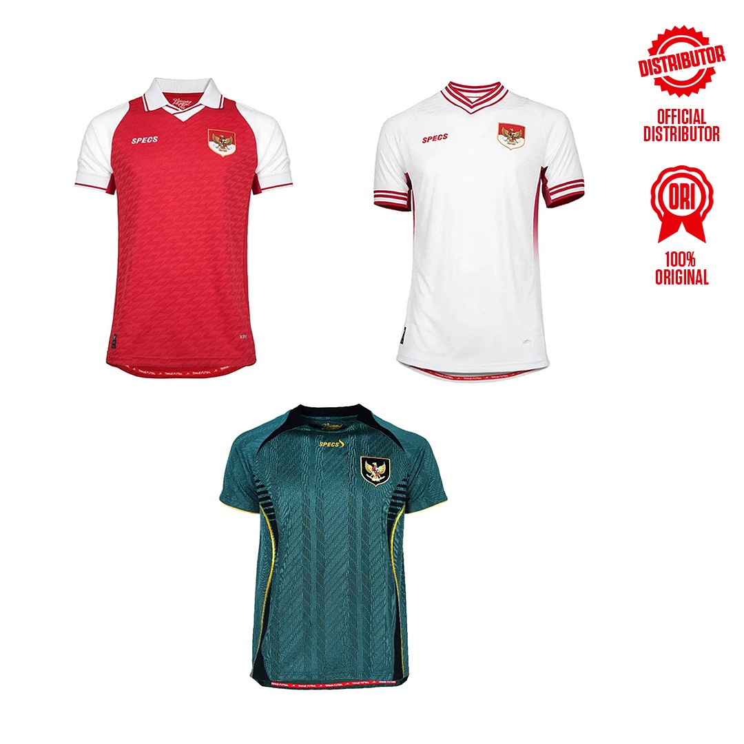 Specs Timnas Futsal Jersey 2025 Short Sleeve