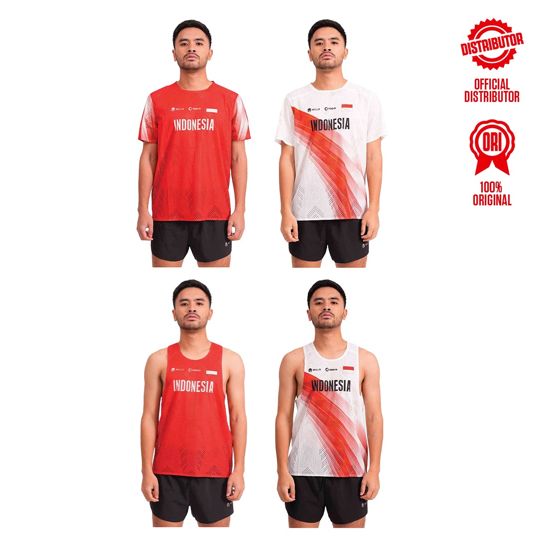 Mills PASI Running Jersey & Tank Top