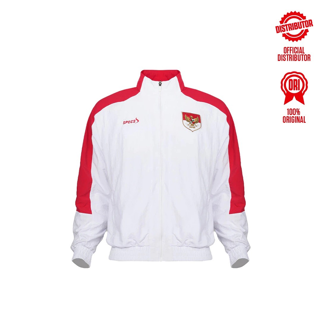 Specs Timnas Futsal Anthem Jacket - White