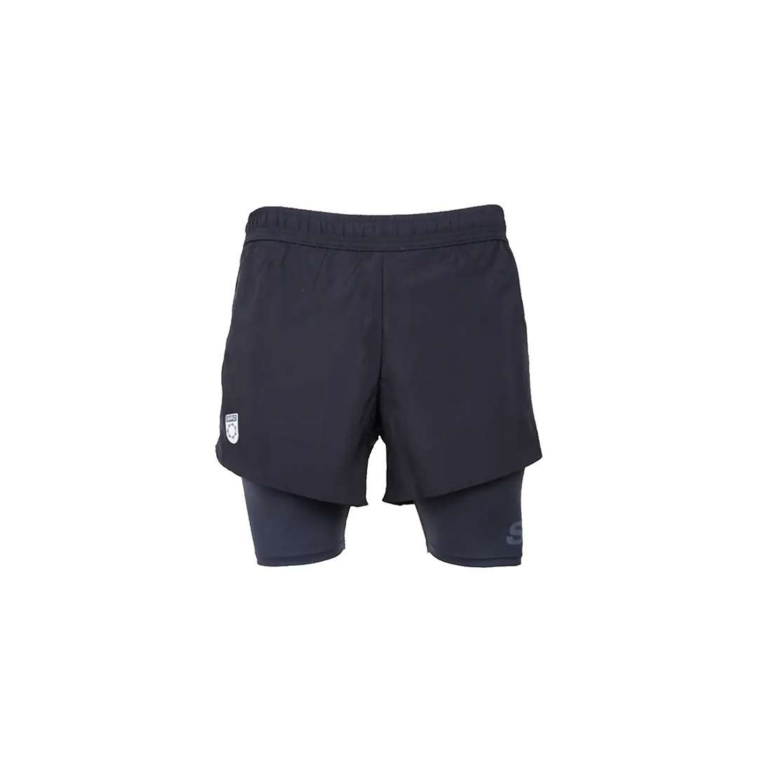 CELANA RUNNING SPECS SRC SPEED LAB R MENS SHORT 2 IN 1 BLACK ORIGINAL